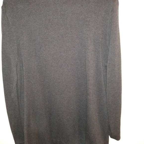 Grey Zip Up Peter Nygard Sweator - Picture 2 of 3